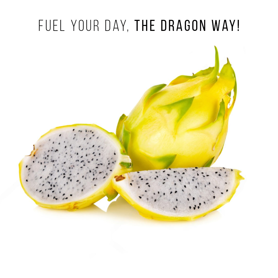 Dragon Fruit Yellow Dragon (4 Pack) | Real Live Fruit Plants for Sale | Rare Exotic Variety | Sweet Edible Fruit | Easy to Grow Live Plants for Organic Gardens